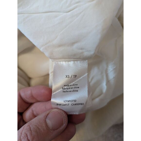 WeWoreWhat Cutout Waist Linen Blend Midi Skirt size XS - Picture 9 of 10